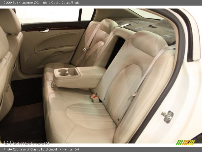 White Opal / Cocoa/Shale 2009 Buick Lucerne CXL