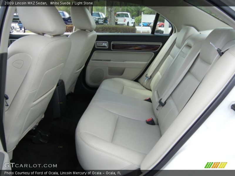 White Suede / Light Stone 2009 Lincoln MKZ Sedan