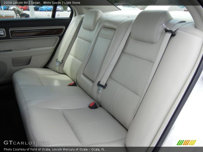 White Suede / Light Stone 2009 Lincoln MKZ Sedan