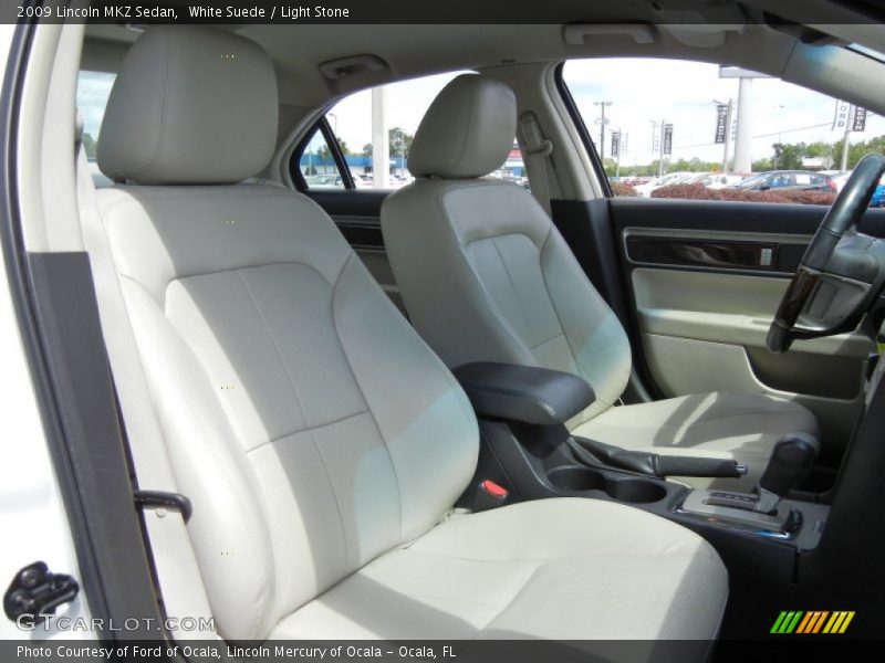 White Suede / Light Stone 2009 Lincoln MKZ Sedan