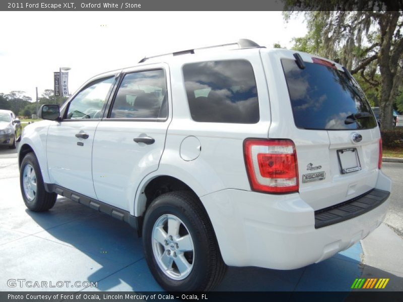 Oxford White / Stone 2011 Ford Escape XLT