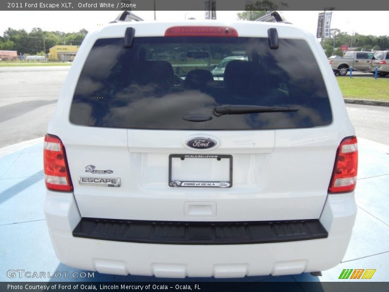 Oxford White / Stone 2011 Ford Escape XLT
