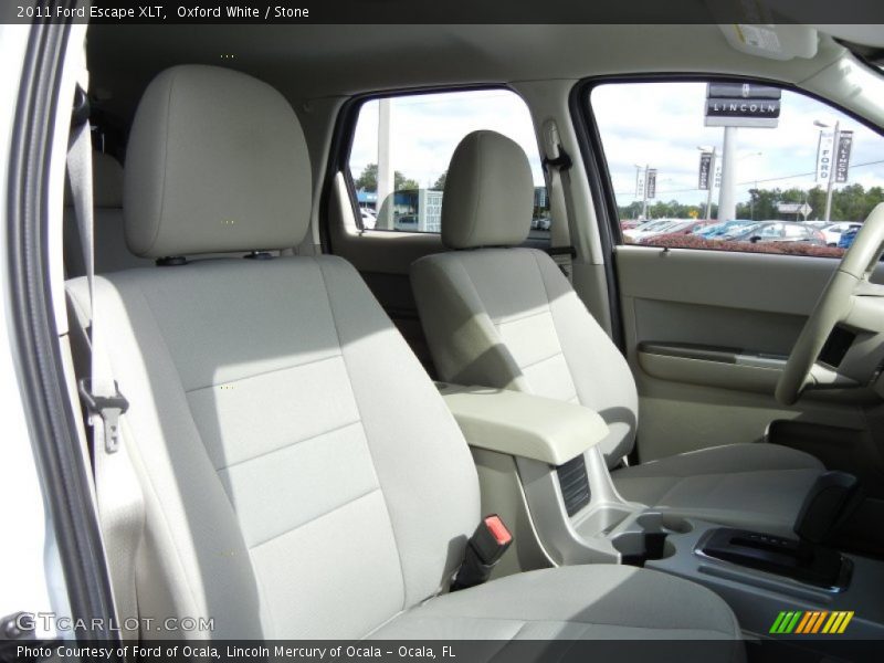 Oxford White / Stone 2011 Ford Escape XLT