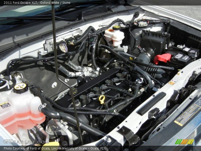  2011 Escape XLT Engine - 2.5 Liter DOHC 16-Valve Duratec 4 Cylinder