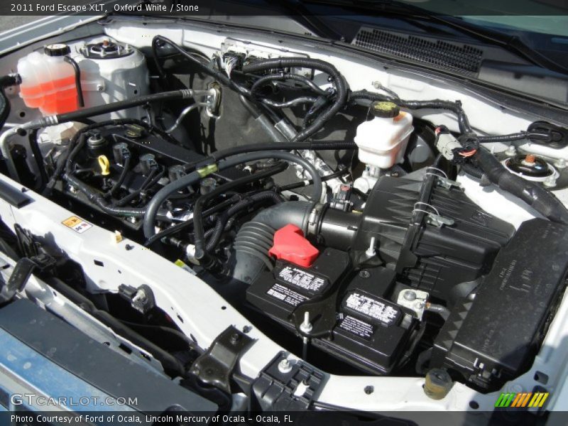  2011 Escape XLT Engine - 2.5 Liter DOHC 16-Valve Duratec 4 Cylinder