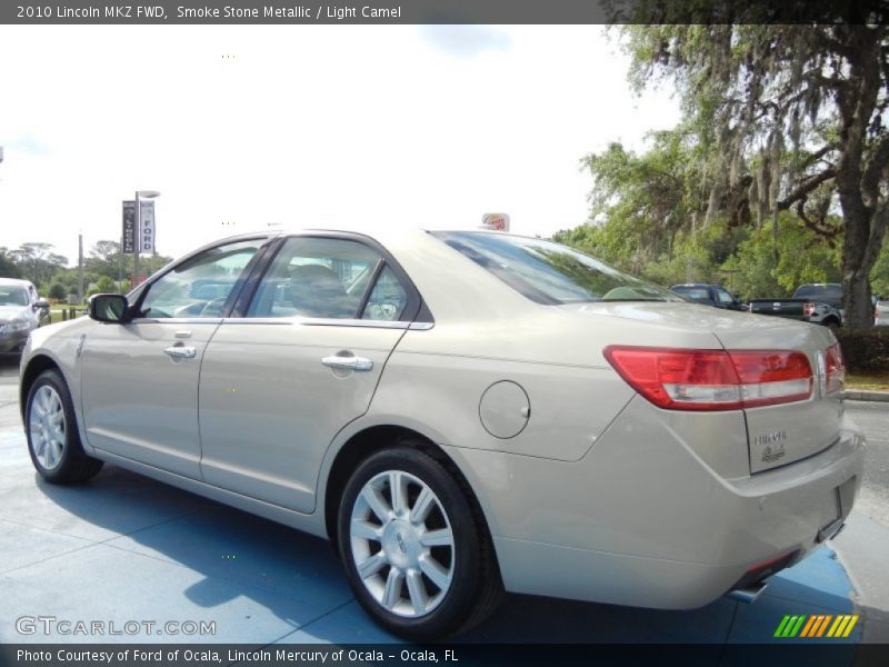 Smoke Stone Metallic / Light Camel 2010 Lincoln MKZ FWD