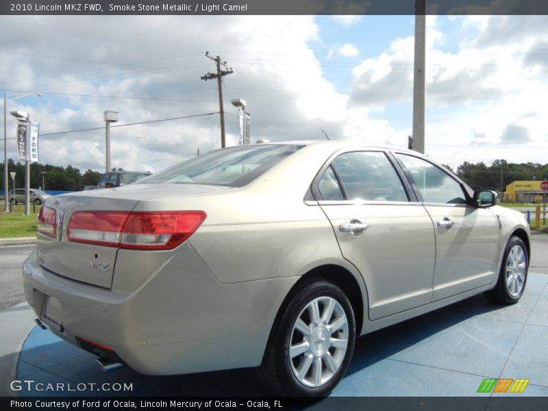 Smoke Stone Metallic / Light Camel 2010 Lincoln MKZ FWD