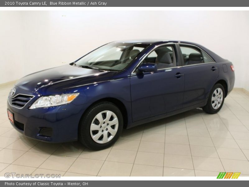 Blue Ribbon Metallic / Ash Gray 2010 Toyota Camry LE