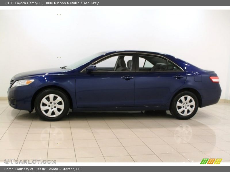 Blue Ribbon Metallic / Ash Gray 2010 Toyota Camry LE