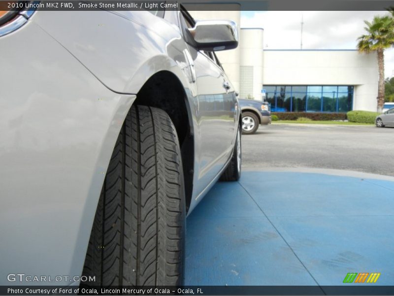 Smoke Stone Metallic / Light Camel 2010 Lincoln MKZ FWD