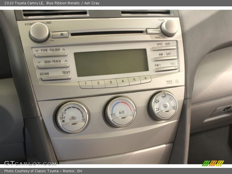 Blue Ribbon Metallic / Ash Gray 2010 Toyota Camry LE