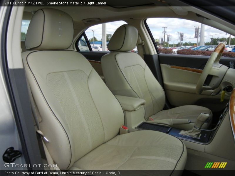 Smoke Stone Metallic / Light Camel 2010 Lincoln MKZ FWD