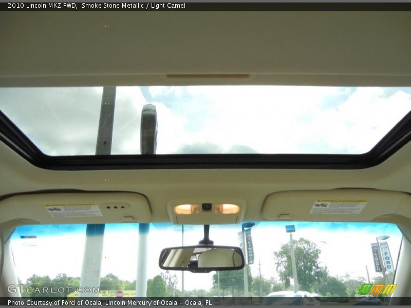 Smoke Stone Metallic / Light Camel 2010 Lincoln MKZ FWD