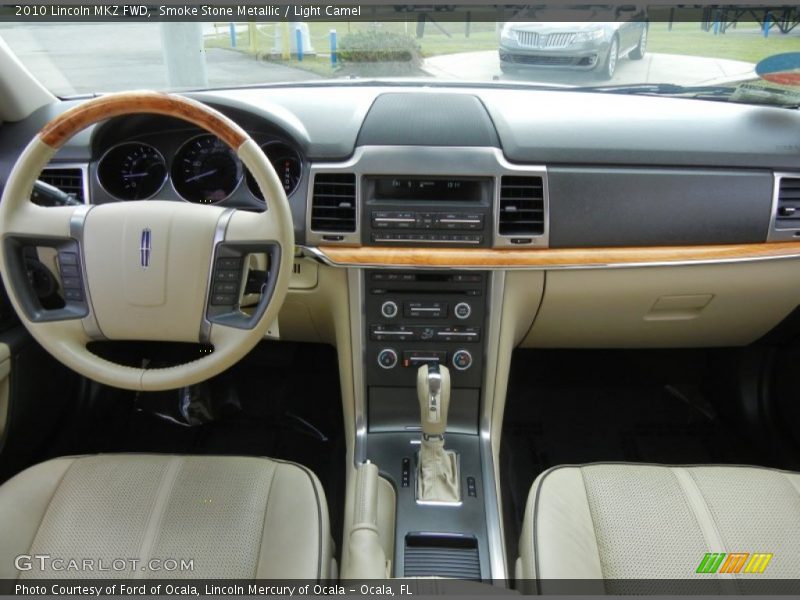Smoke Stone Metallic / Light Camel 2010 Lincoln MKZ FWD