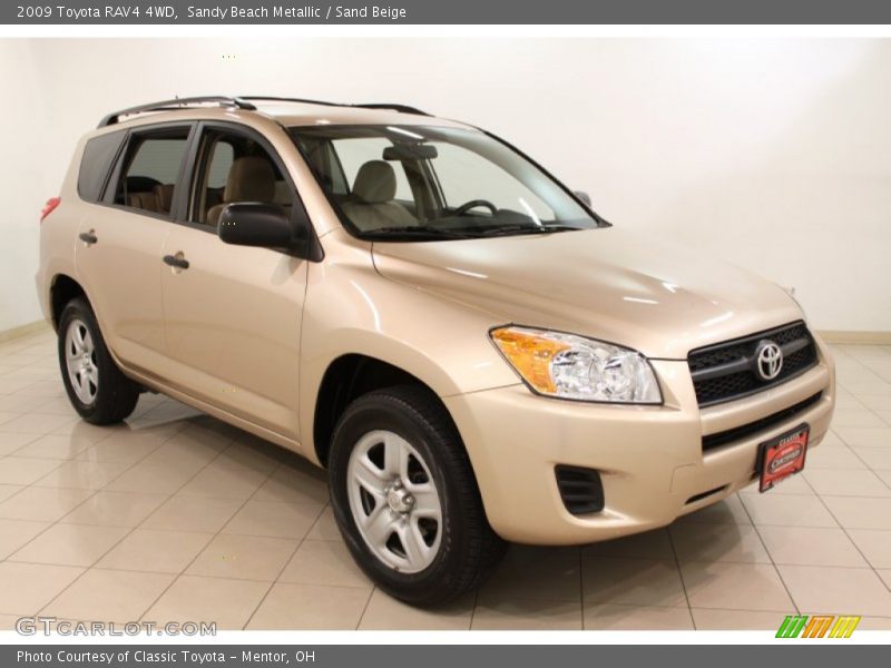 Sandy Beach Metallic / Sand Beige 2009 Toyota RAV4 4WD