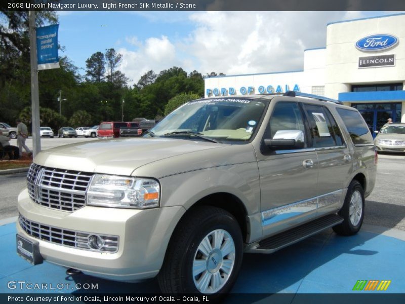 Light French Silk Metallic / Stone 2008 Lincoln Navigator Luxury