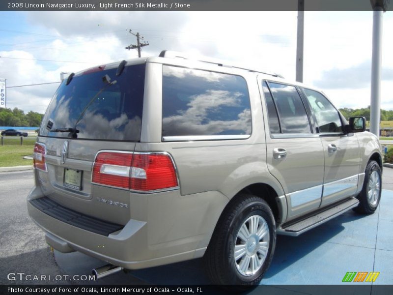 Light French Silk Metallic / Stone 2008 Lincoln Navigator Luxury