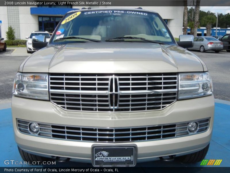 Light French Silk Metallic / Stone 2008 Lincoln Navigator Luxury
