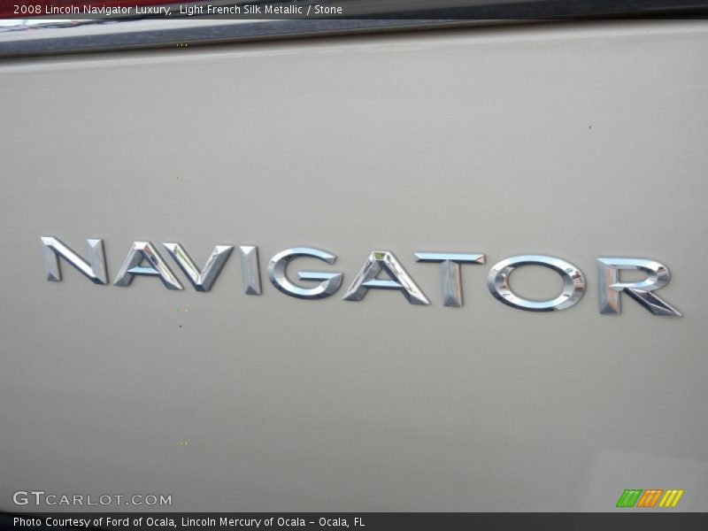 Light French Silk Metallic / Stone 2008 Lincoln Navigator Luxury