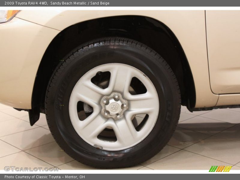 Sandy Beach Metallic / Sand Beige 2009 Toyota RAV4 4WD