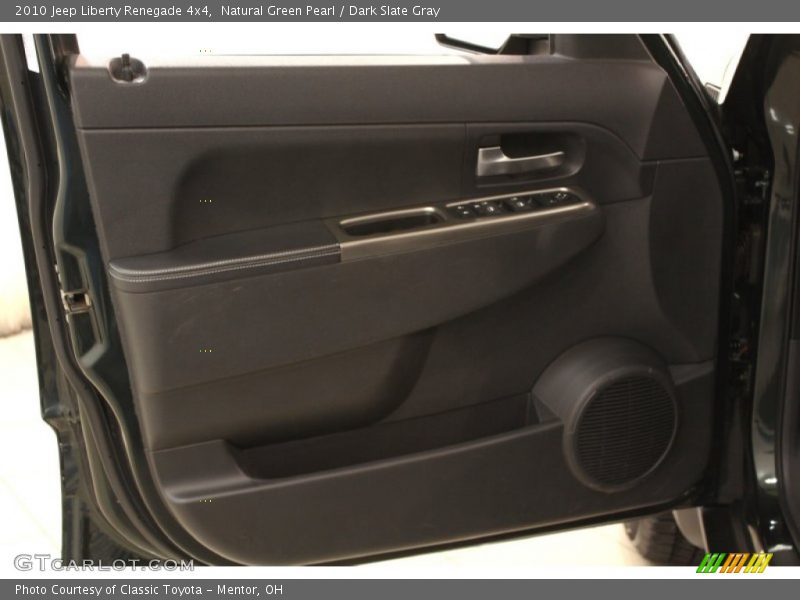 Natural Green Pearl / Dark Slate Gray 2010 Jeep Liberty Renegade 4x4