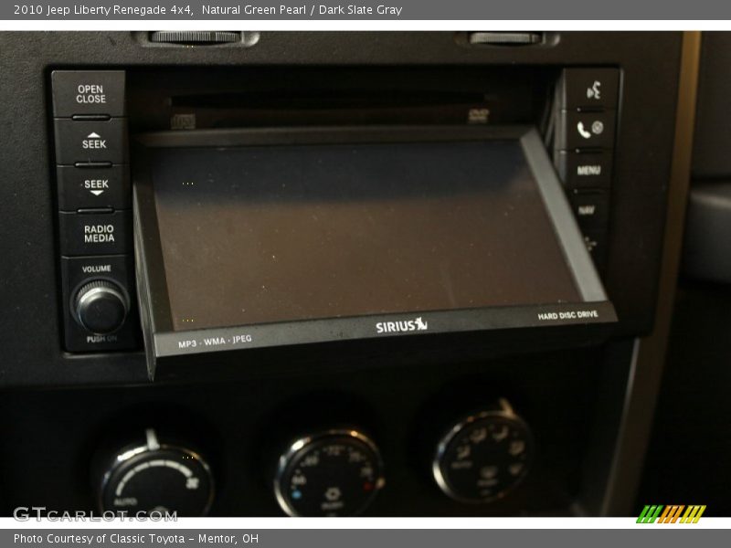 Natural Green Pearl / Dark Slate Gray 2010 Jeep Liberty Renegade 4x4