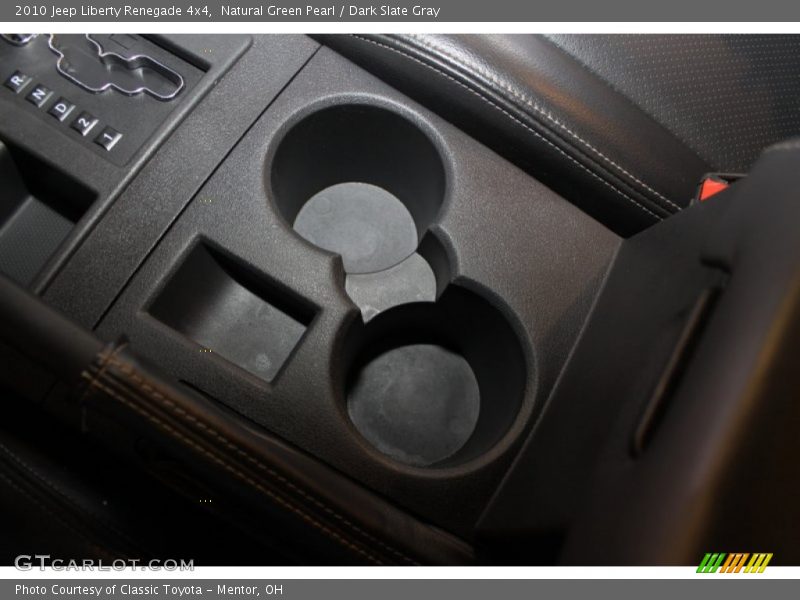Natural Green Pearl / Dark Slate Gray 2010 Jeep Liberty Renegade 4x4