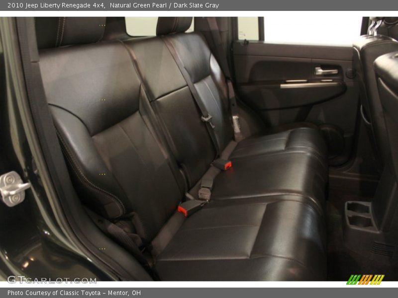 Natural Green Pearl / Dark Slate Gray 2010 Jeep Liberty Renegade 4x4