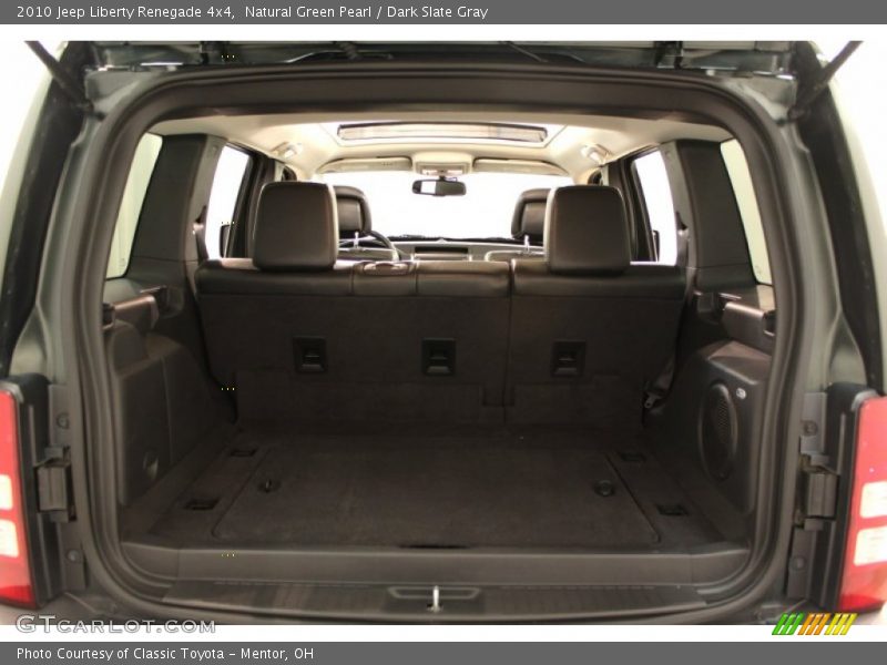 Natural Green Pearl / Dark Slate Gray 2010 Jeep Liberty Renegade 4x4