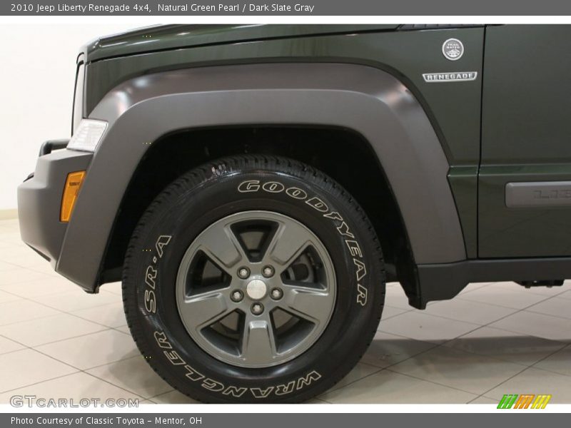Natural Green Pearl / Dark Slate Gray 2010 Jeep Liberty Renegade 4x4