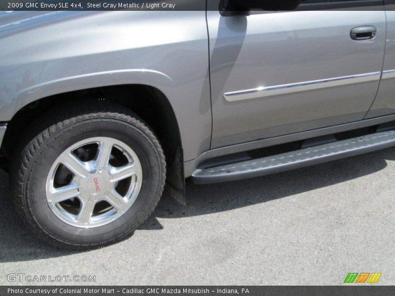 Steel Gray Metallic / Light Gray 2009 GMC Envoy SLE 4x4