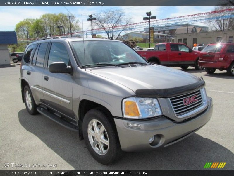 Steel Gray Metallic / Light Gray 2009 GMC Envoy SLE 4x4