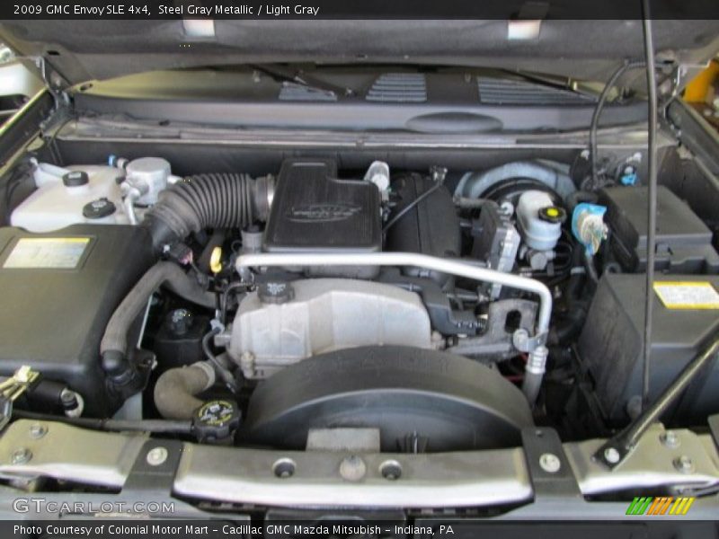 Steel Gray Metallic / Light Gray 2009 GMC Envoy SLE 4x4