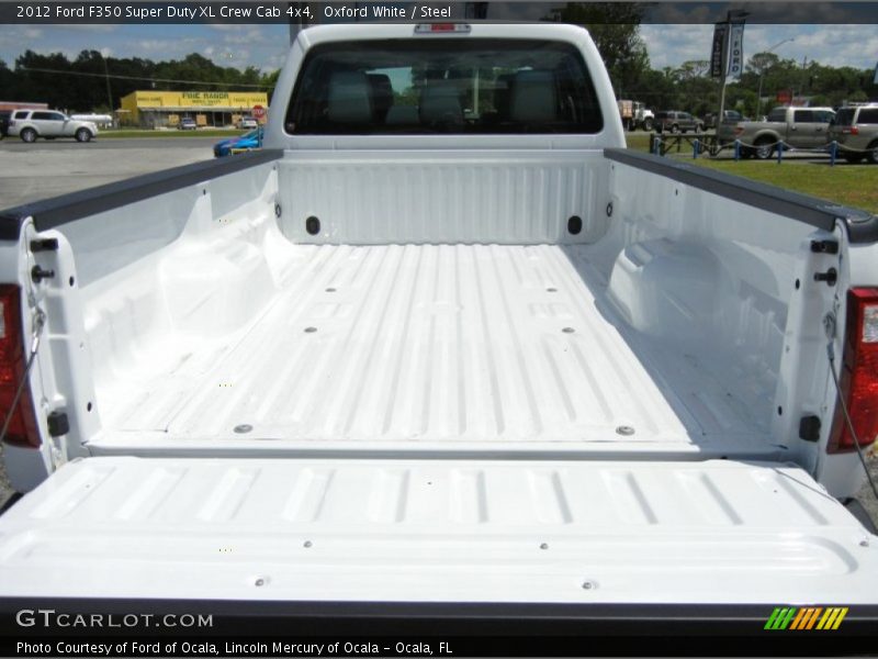  2012 F350 Super Duty XL Crew Cab 4x4 Trunk