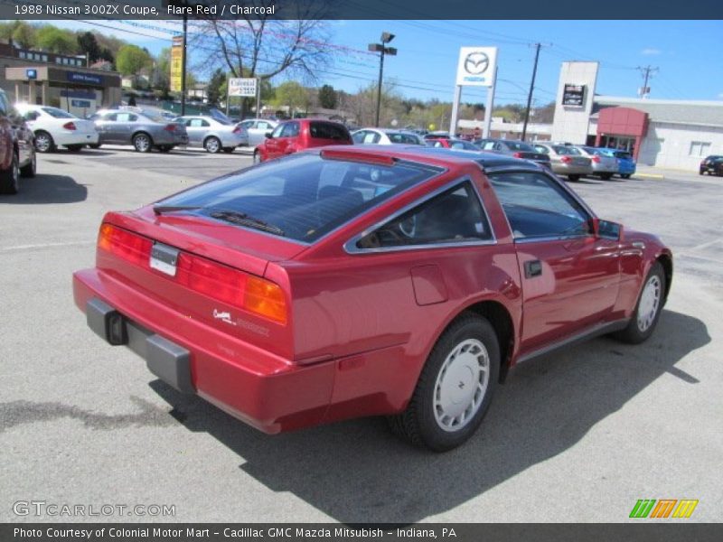 Flare Red / Charcoal 1988 Nissan 300ZX Coupe