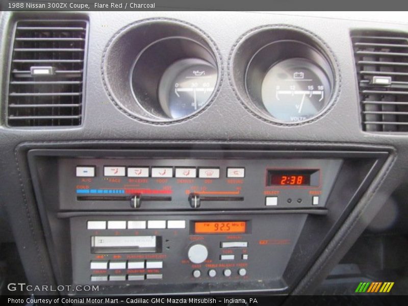 Controls of 1988 300ZX Coupe