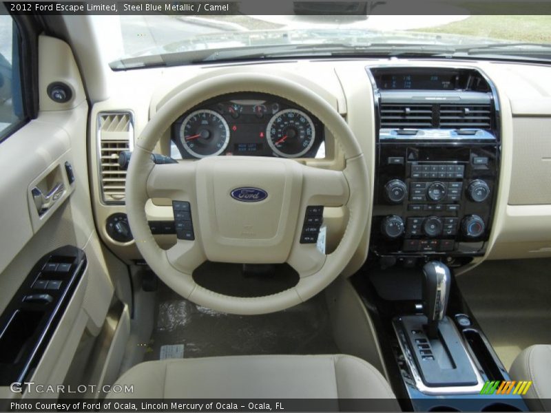 Dashboard of 2012 Escape Limited