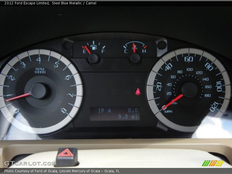  2012 Escape Limited Limited Gauges