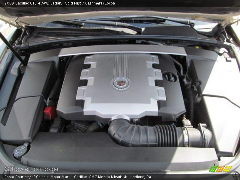 Gold Mist / Cashmere/Cocoa 2009 Cadillac CTS 4 AWD Sedan