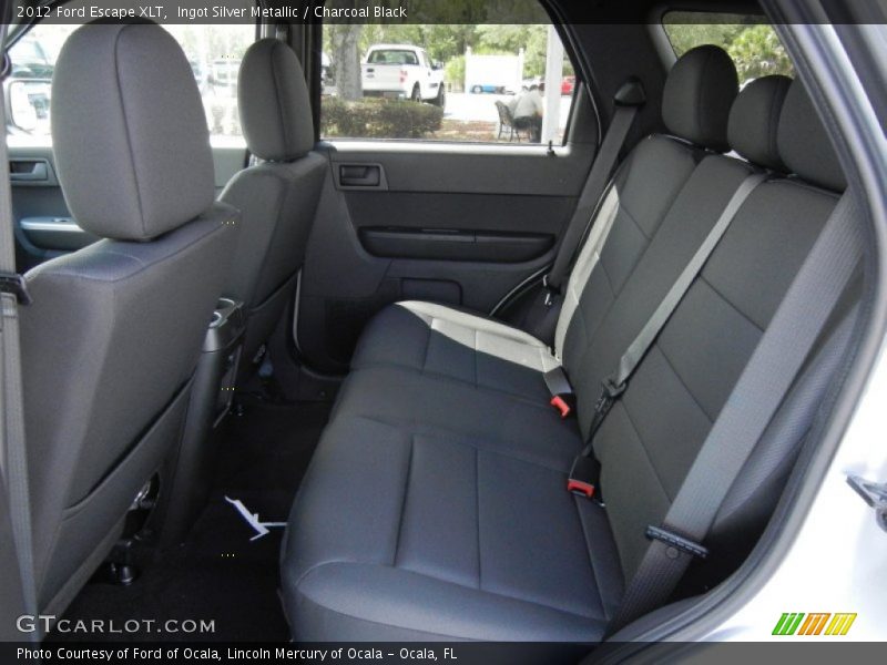 Ingot Silver Metallic / Charcoal Black 2012 Ford Escape XLT