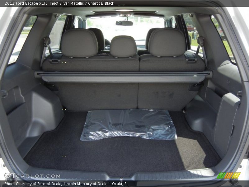 Ingot Silver Metallic / Charcoal Black 2012 Ford Escape XLT