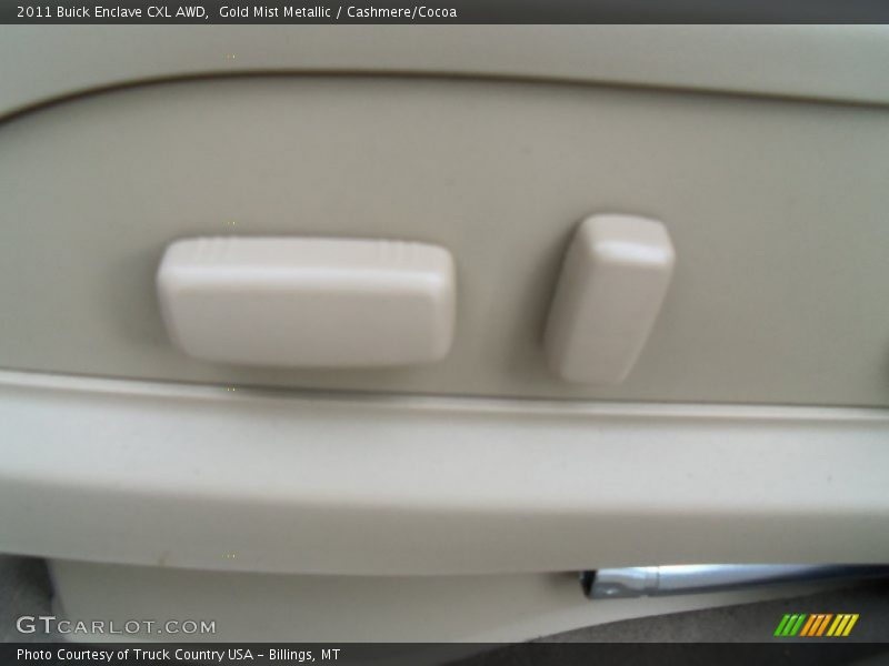 Gold Mist Metallic / Cashmere/Cocoa 2011 Buick Enclave CXL AWD
