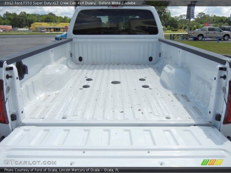 Oxford White / Adobe 2012 Ford F350 Super Duty XLT Crew Cab 4x4 Dually