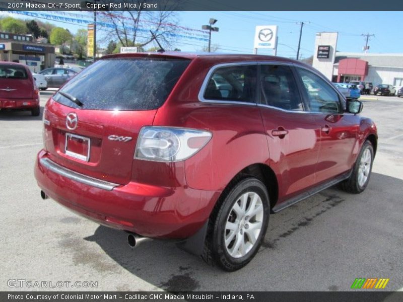 Copper Red Mica / Sand 2007 Mazda CX-7 Sport