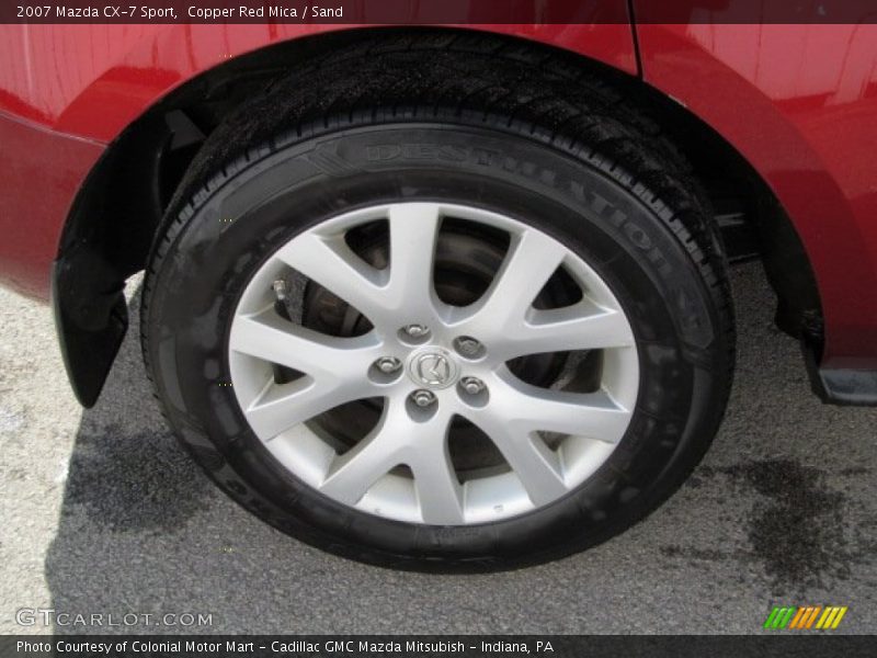 Copper Red Mica / Sand 2007 Mazda CX-7 Sport