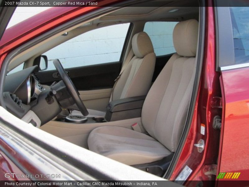 Copper Red Mica / Sand 2007 Mazda CX-7 Sport