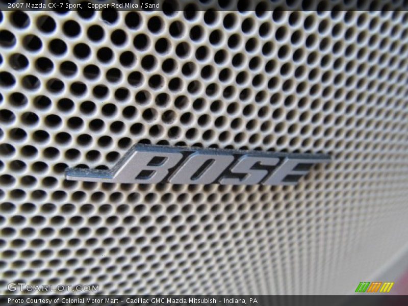 Copper Red Mica / Sand 2007 Mazda CX-7 Sport