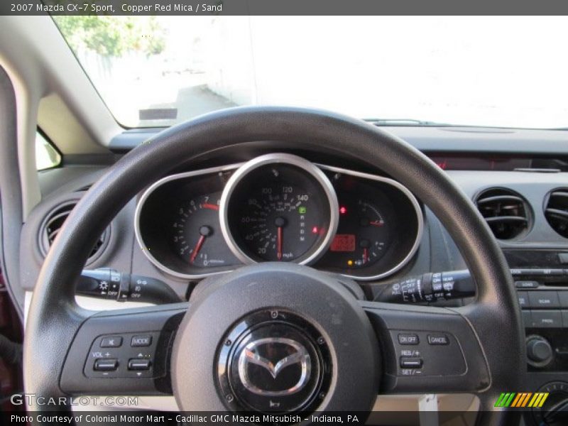 Copper Red Mica / Sand 2007 Mazda CX-7 Sport