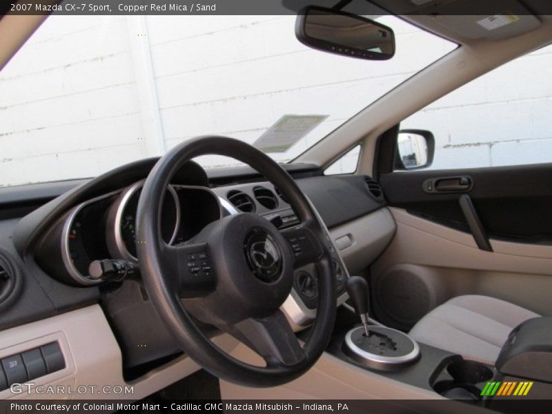 Copper Red Mica / Sand 2007 Mazda CX-7 Sport