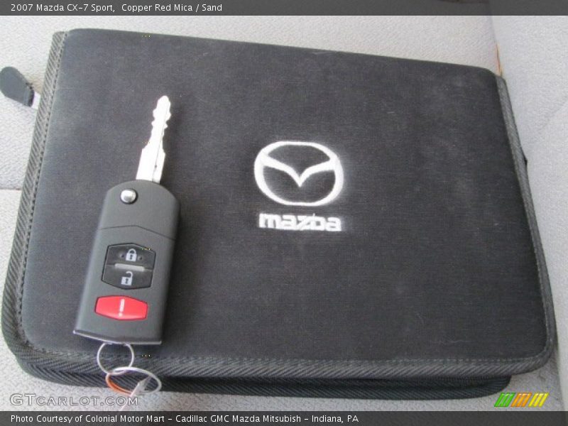 Copper Red Mica / Sand 2007 Mazda CX-7 Sport